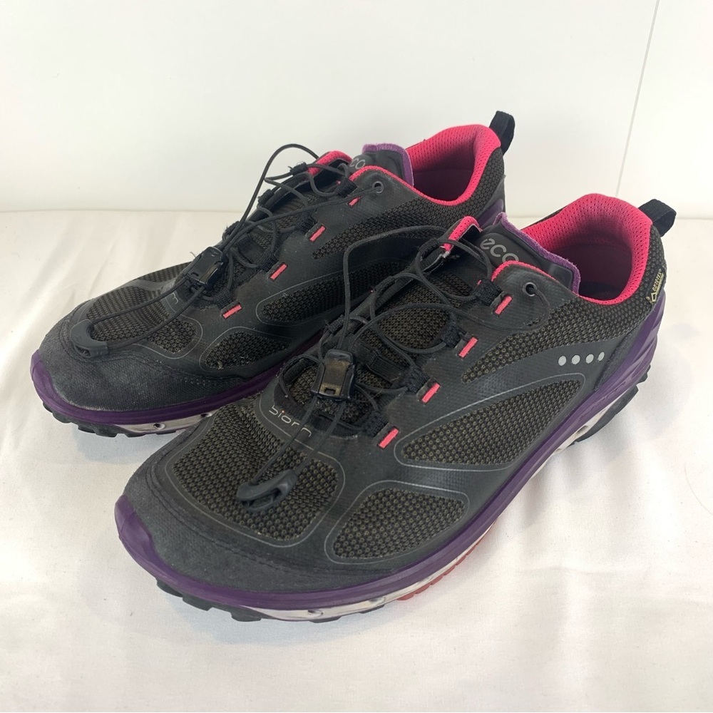 ECCO Biom Venture GTX Gore-Tex Hiking Trail Black Shoes Women's EU 38 / US 7-7.5